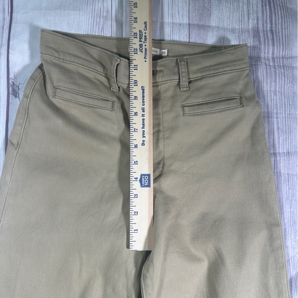 Women’s Levi’s Ribcage Wide Leg Cropped Pants Size 26 x 26 - Picture 7 of 9